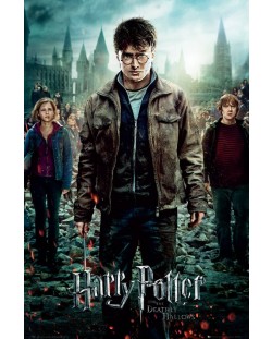 Макси плакат GB eye Movies: Harry Potter - Deathly Hallows (Key Art)