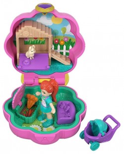 Игрален комплект Mattel Polly Pocket - Кутийка с мини кукла, асортимент