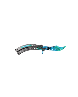 Нож FadeCase - Butterfly Elite - Gamma Doppler Phase 4 GDP4