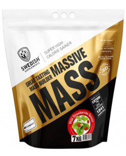 Massive Mass, дива ягода, 7 kg, Swedish Supplements