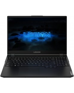 Гейминг лаптоп Lenovo - Legion 5, 15.6", FHD, i5, 120Hz, черен