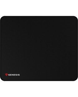 Гейминг подложка за мишка Genesis - Carbon 500 Logo, M, мека, черна
