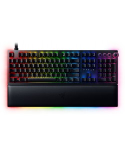 Гейминг клавиатура Razer - Huntsman V2 Analog, RGB, черна