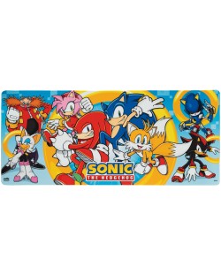 Гейминг подложка Sonic - Green Hill Zone Adventurers, XL, многоцветна