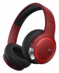 Гейминг слушалки Edifier - Hecate G2BT, безжични, червени
