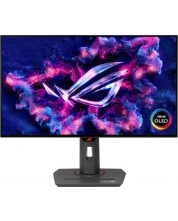 Гейминг монитор Asus - Rog Swift PG27AQDM, 26.5'', OLED, 240Hz, 0.03ms