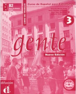 Gente: Испански език - ниво B2 + CD (учебна тетрадка)