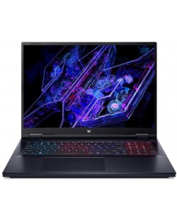 Гейминг лаптоп Acer - Predator PHN18-71-93W3, 18'', WQXGA, i9, 165Hz, RTX4070, черен