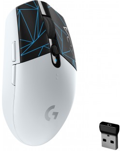 Гейминг мишка Logitech - G305 K/DA, оптична, безжична, бяла