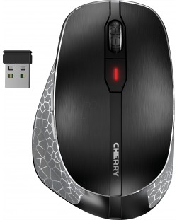 Гейминг мишка Cherry - MW 8C Ergo, лазерна, безжичнa, черна