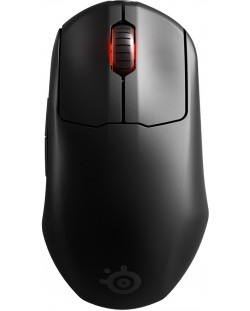 Гейминг мишка SteelSeries - Prime Wireless, оптична, черна