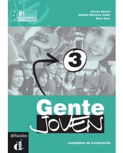 Gente Joven: Испански език - ниво B1 + CD (учебна тетрадка)