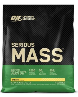 Serious Mass, банан, 5443 g, Optimum Nutrition