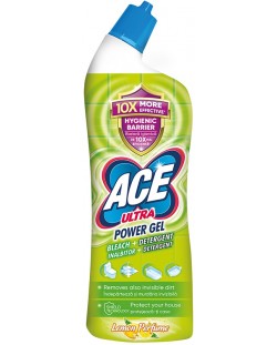 Гел-белина с обезмаслител ACE - Ultra Lemon, 750 ml