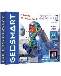 Магнитен конструктор Smart Games Geosmart - Марсиански изследовател