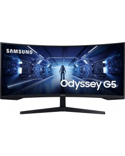 Гейминг монитор Samsung - LC34G55T, 34'', 165Hz, 1ms, FreeSync, Curved