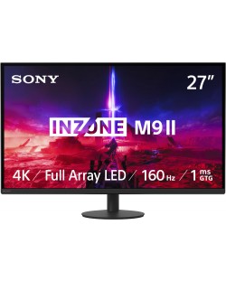 Гейминг монитор Sony - Inzone M9 II, 26.9'', 4K, 160Hz, 1ms, IPS, черен