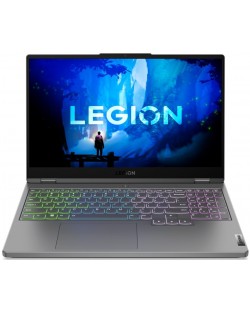 Гейминг лаптоп Lenovo - Legion 5, 15.6", WQHD, i5, 165Hz, RTX 3060, сив