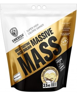 Massive Mass, ванилов сладолед, 3.5 kg, Swedish Supplements