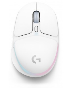 Гейминг мишка Logitech - G705 EER2, оптична, безжична, Off White