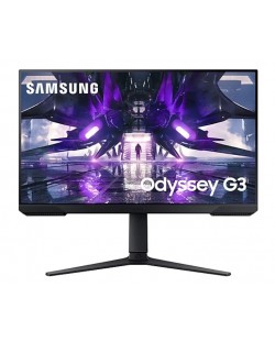 Гейминг монитор Samsung - Odyssey G3, 27AG322, 27'', FHD, 165Hz, 1ms, FreeSync