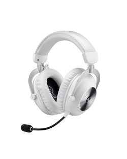 Гейминг слушалки Logitech - Pro X 2 Lightspeed, безжични, бели