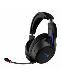 Гейминг слушалки HyperX - Cloud Flight, PS4, безжични, черни