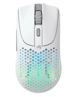 Гейминг мишка Glorious - Model O 2, оптична, безжична, бяла