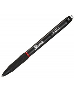 Гел химикалка Sharpie S-Gel - 0.7 mm, червена