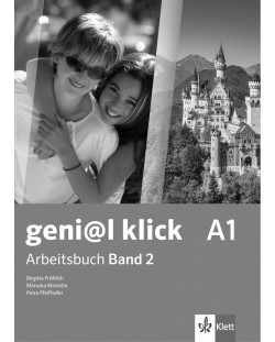 geni@l klick BG А1: Arbeitsbuch mit Audio CD Teil 1 / Работна тетрадка 2 по немски език със CD - 8. клас (интензивен)