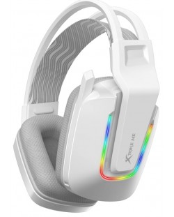 Гейминг слушалки Xtrike ME - GH-712 WH, бели