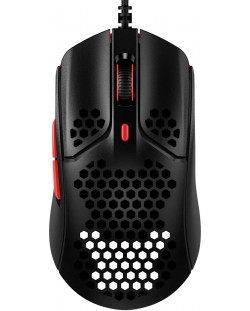 Гейминг мишка HyperX - Pulsefire Haste, оптична, черна/червена