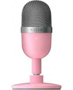 Гейминг микрофон Razer - Seiren Mini, розов
