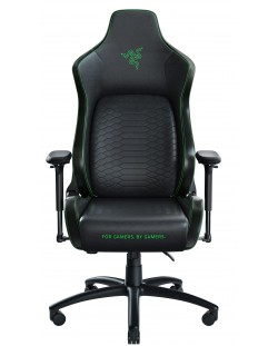 Гейминг стол Razer - Iskur XL, черен/зелен