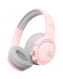 Гейминг слушалки Edifier - Hecate G2BT, безжични, розови