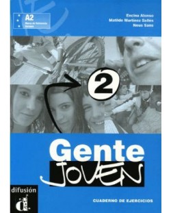 Gente Joven: Испански език - ниво A2 + CD (учебна тетрадка)