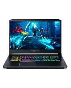 Гейминг лаптоп Acer - Predator Helios 300-73V1, 17.3", 144Hz, RTX 2060