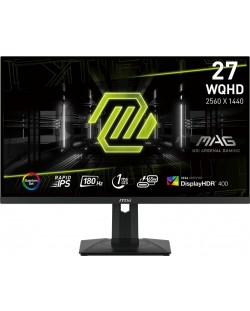 Гейминг монитор MSI - MAG 274QRF QD E2, 27'', 180Hz, 1 ms, IPS