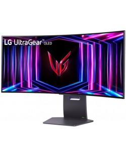 Гейминг монитор LG - UltraGear 34GS95QE-B, 33.9'', 4K, 240Hz, 0.03ms