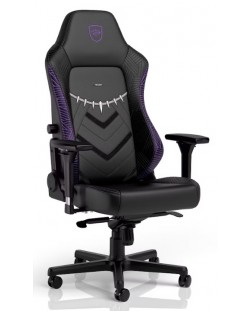 Гейминг стол noblechairs - HERO Black Panther Edition, черен/лилав