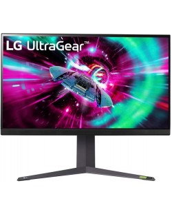 Гейминг монитор LG - UltraGear 32GR93U-B, 32'', UHD, 4K, 144Hz, 1ms