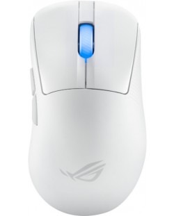 Гейминг мишка ASUS - ROG Keris II Ace, оптична, безжична, бяла