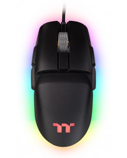 Гейминг мишка Thermaltake - ARGENT M5 RGB, оптична, жична, черна
