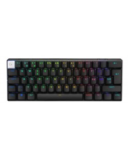 Гейминг клавиатура Logitech - PRO X 60 LIGHTSPEED, безжична, Tactile, черна