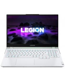 Гейминг лаптоп Lenovo - Legion 5, 15.6", i5, 120Hz, RTX3050, Stingray White