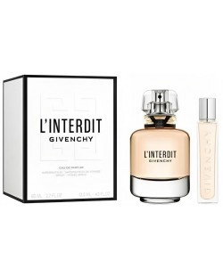 Givenchy Подаръчен комплект L'Interdit - Парфюмна вода, 80 + 12.5 ml