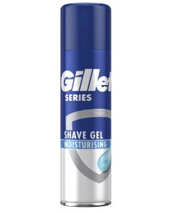 Gillette Series Гел за бръснене Moisturising, 200 ml