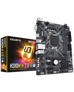 Дънна платка Gigabyte - H310M-H 2.0, LGA1151