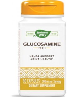 Glucosamine HCl, 500 mg, 90 капсули, Nature’s Way