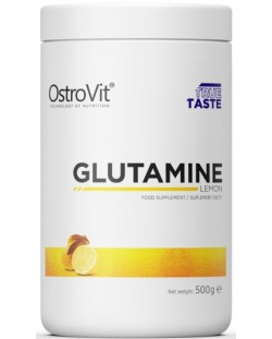 Glutamine Powder, лимон, 500 g, OstroVit